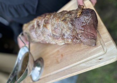 Carving beef wedding